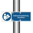 Gebrauchsanleitung. beachten