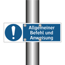 Allgemeiner Befehl und Anweisung