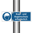 Kopf- und Augenschutz erforderlich