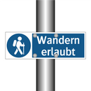 Wandern erlaubt