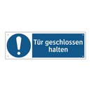 Tür geschlossen halten