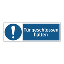 Tür geschlossen halten