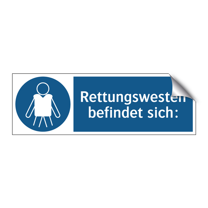 Rettungswesten befindet sich: