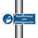 Verpflichtung zum Händewaschen
