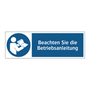 Beachten Sie die Betriebsanleitung