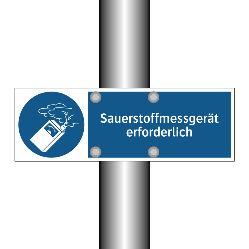 Sauerstoffmessgerät erforderlich
