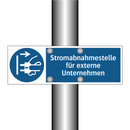 Stromabnahmestelle für externe Unternehmen