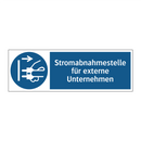 Stromabnahmestelle für externe Unternehmen