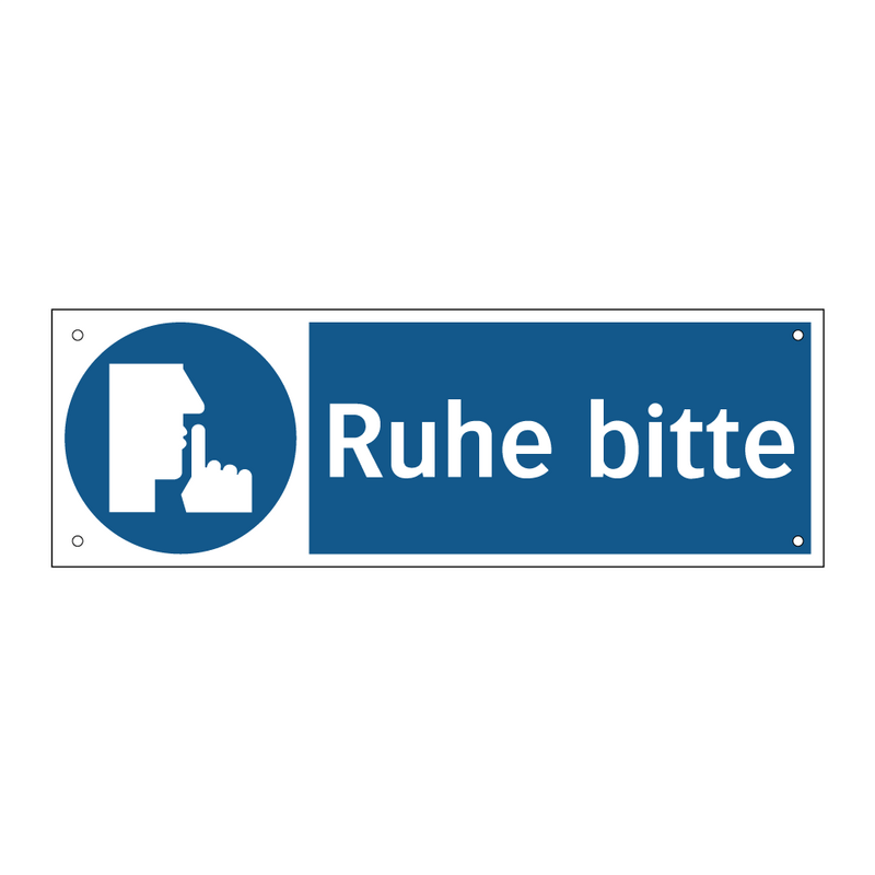 Ruhe bitte