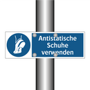 Antistatische Schuhe verwenden