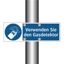Verwenden Sie den Gasdetektor