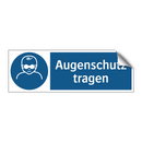 Augenschutz tragen