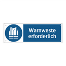 Warnweste erforderlich