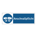 Anschnallpflicht
