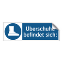 Überschuhe befindet sich: