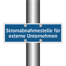 Stromabnahmestelle für externe Unternehmen