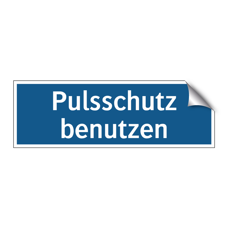 Pulsschutz benutzen