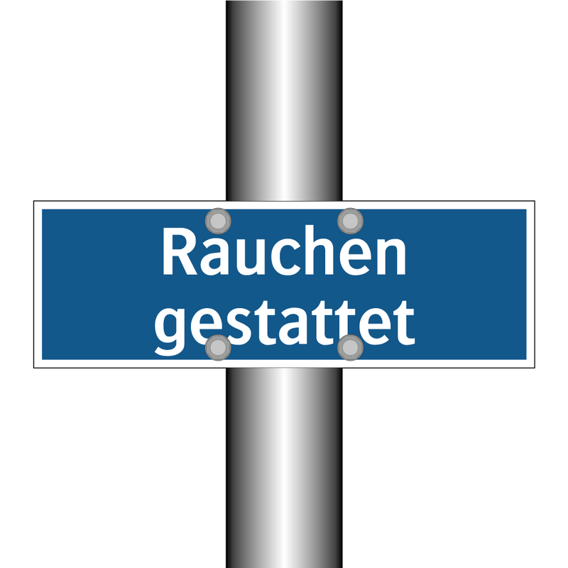 Rauchen gestattet