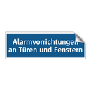 Alarmvorrichtungen an Türen und Fenstern