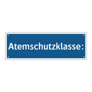 Atemschutzklasse: