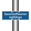 Sauerstoffwarner mitführen
