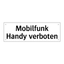 Mobilfunk Handy verboten