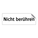 Nicht berühren