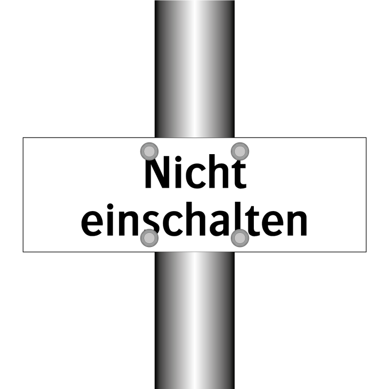 Nicht einschalten