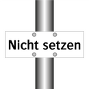 Nicht setzen