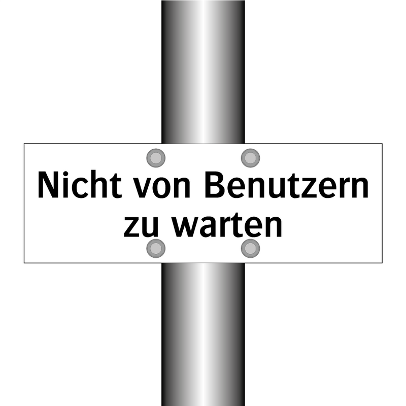 Nicht von Benutzern zu warten