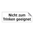 Nicht zum Trinken geeignet