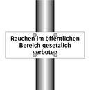 Rauchen im öffentlichen Bereich gesetzlich verboten