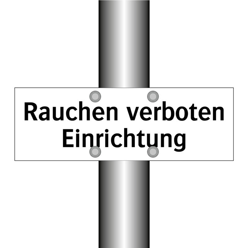 Rauchen verboten Einrichtung