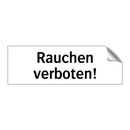 Rauchen verboten!