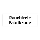 Rauchfreie Fabrikzone