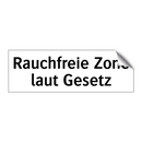 Rauchfreie Zone laut Gesetz