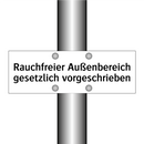 Rauchfreier Außenbereich gesetzlich vorgeschrieben