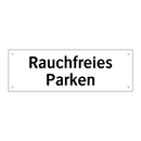 Rauchfreies Parken