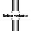 Reiten verboten