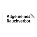 Allgemeines Rauchverbot