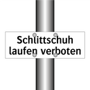 Schlittschuh laufen verboten