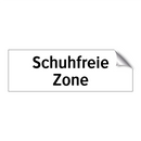 Schuhfreie Zone