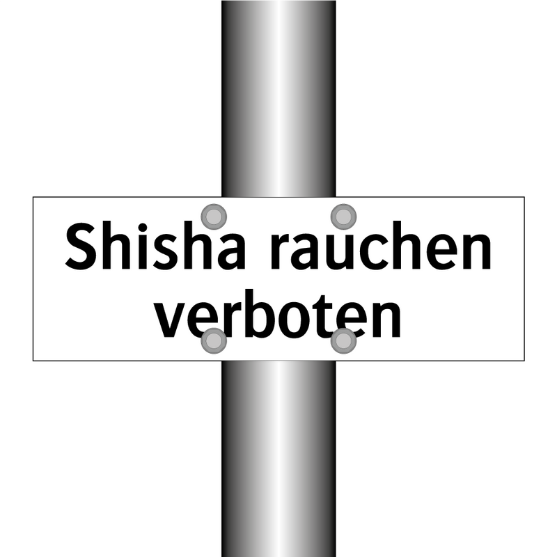 Shisha rauchen verboten