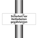 Sicherheit vor Heißarbeiten gewährleisten