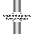 Angeln und unbefugtes Betreten verboten