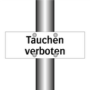 Tauchen verboten