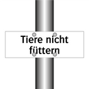 Tiere nicht füttern