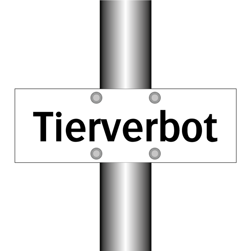 Tierverbot