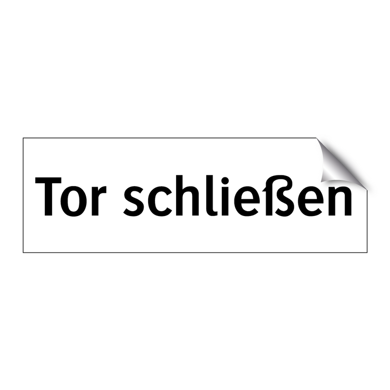 Tor schließen