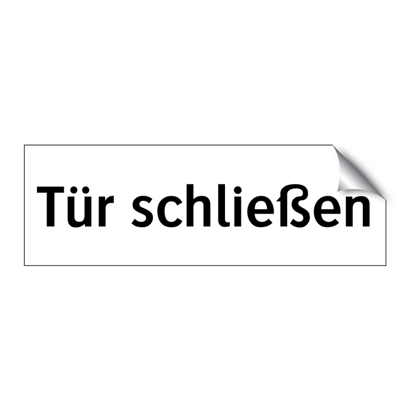 Tür schließen